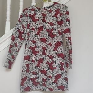 zara dress floral